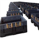 1200x1000x590mm πτυσσόμενο πλαστικό δοχείο χύδην