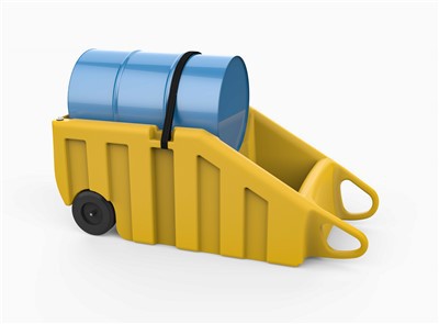 200L HDPE Διαρροή Control Control Trolley