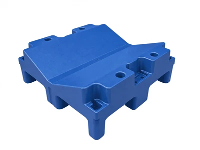 Πλαστική παλέτα ρολού HDPE 27" X 27".