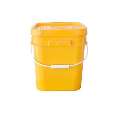 4 γαλόνι οικονομία τετράγωνο πλαστικό κάδο